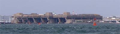 База немецких подводных лодок в Лорьяне