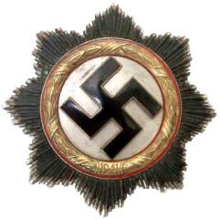 Германский крест в золоте