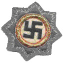 Германский крест в золоте из ткани