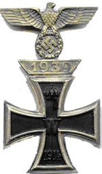 Планка 1939 с Железным крестом