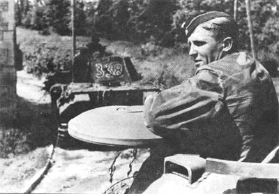 Танки «Пантера» 12-й танковой дивизии СС «Гитлерюгенд»