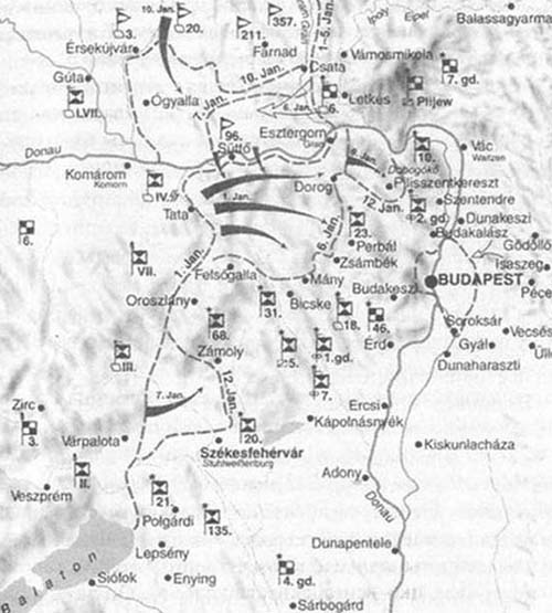 Карта операции «Конрад III»