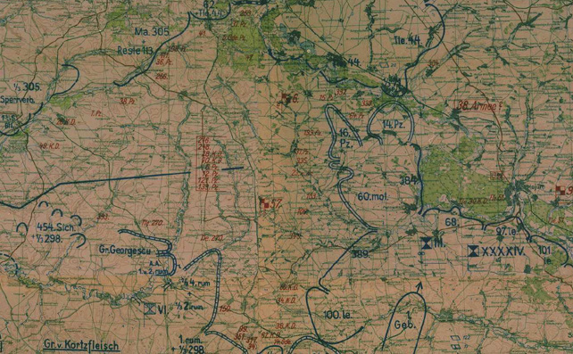 Карта харьковского «котла»
