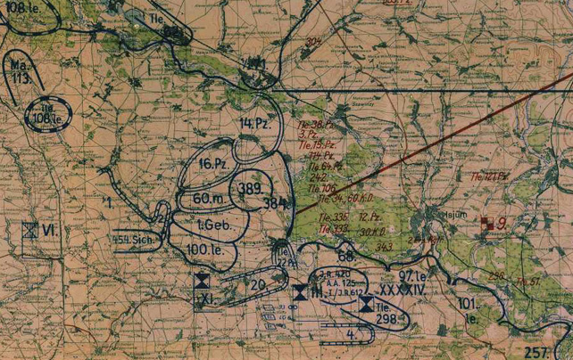 Карта ликвидации харьковского «котла»