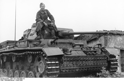 Средний танк Pz.Kpfw III Ausf.J 14-й танковой дивизии