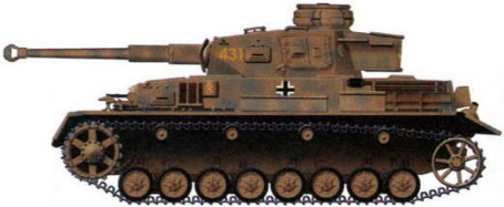 Танк PzKpfw IV 14-й танковой дивизии
