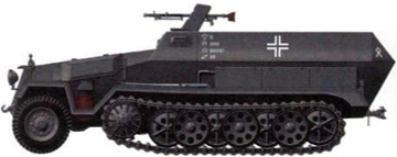 Полугусеничный бронетранспортер Sd Kfz 251/1