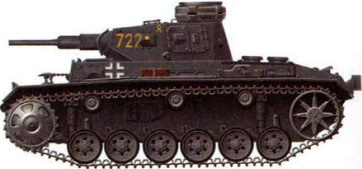 Pz Kpfw III 36-го танкового полка