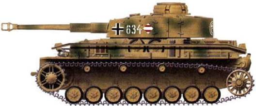 Средний танк Pz Kpfw IV 130-го учебного танкового полка