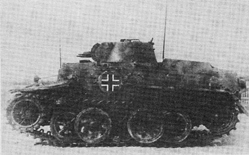 Пехотный штурмовой танк Pz Kpfw I Ausf F