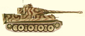 Тяжелый танк Pz Kpfw VI «Тигр»