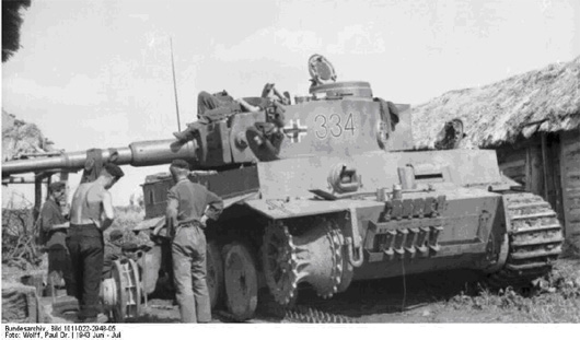 Тяжелый танк «Тигр» 503-го тяжелого танкового батальона