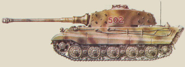 Тяжелый танк Pz Kpfw VI В «Королевский тигр» (Konigstiger)