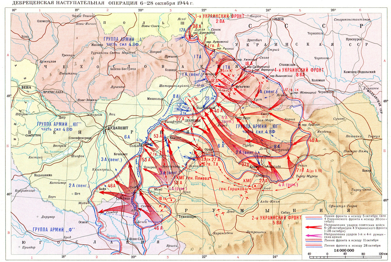 Дебреценская наступательная операция 1944